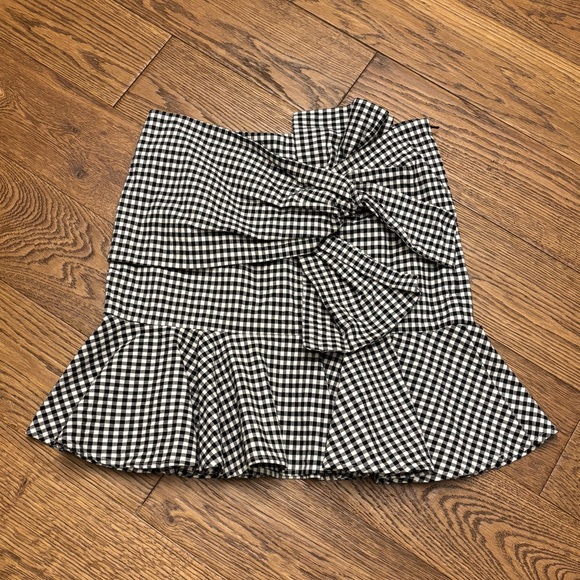 Veronica Beard Picnic Bow Skirt - Picture 2 of 12